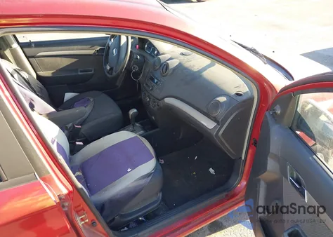 2007 Chevrolet Aveo Ls из США, поврежденный, VIN KL1TD56617B053418